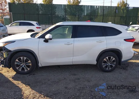 2020 Toyota Highlander Xle from USA, damaged, VIN 5TDGZRBH0LS510748